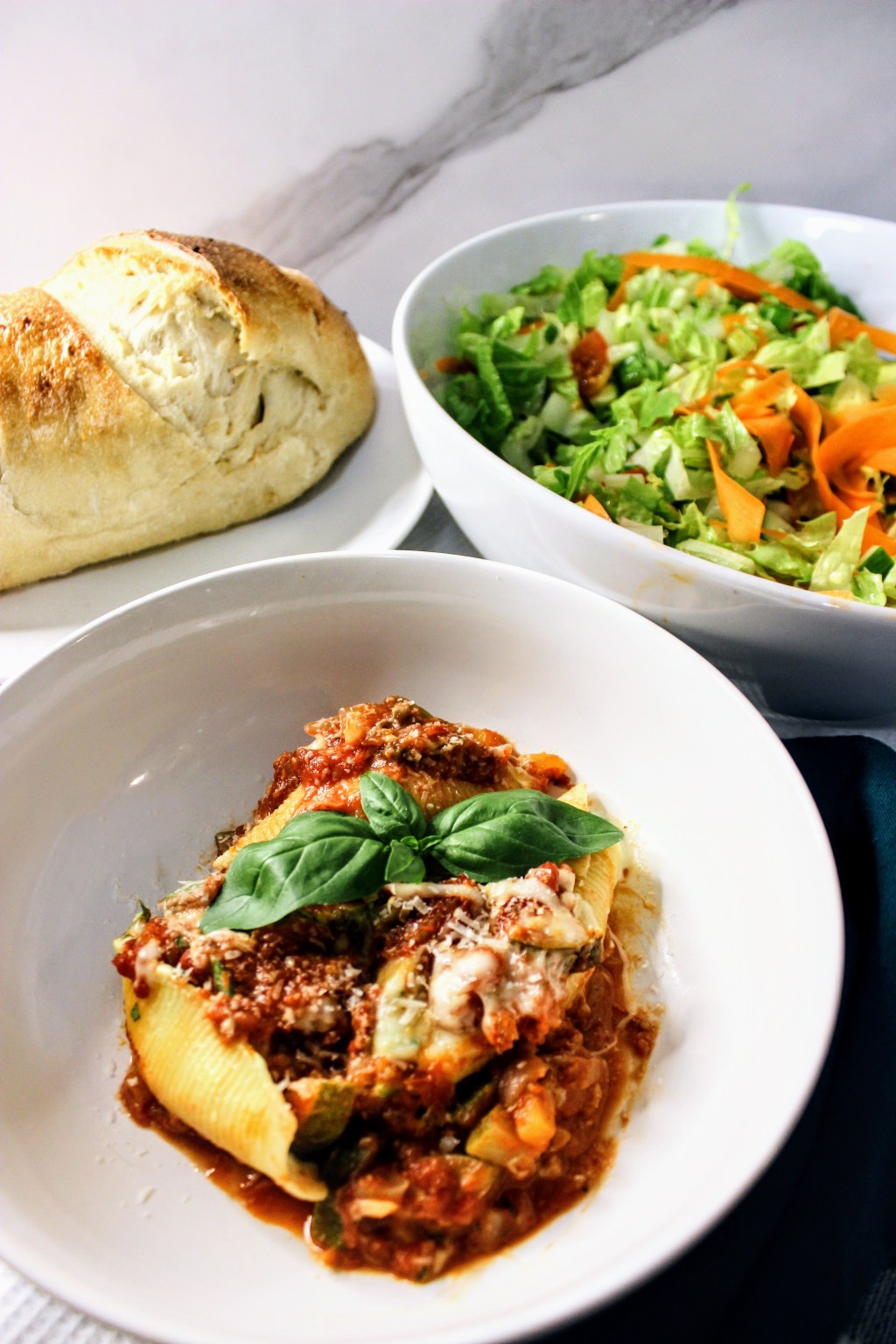 Ricotta and Spinach Stuffed Shells