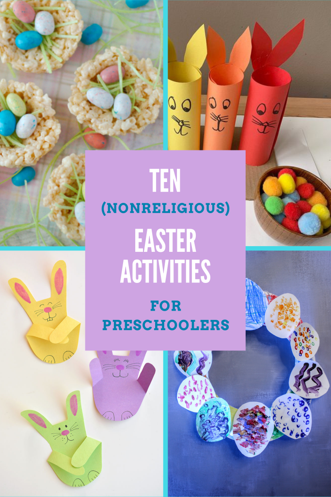 10 (Non-Religious) Easter Activities for Preschoolers